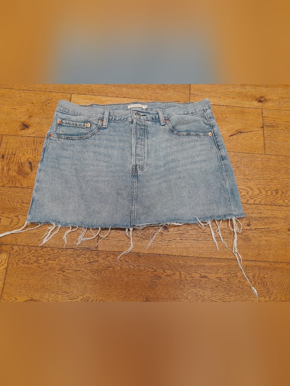 Levi’s Button Fly Icon Skirt, Women’s Size 33